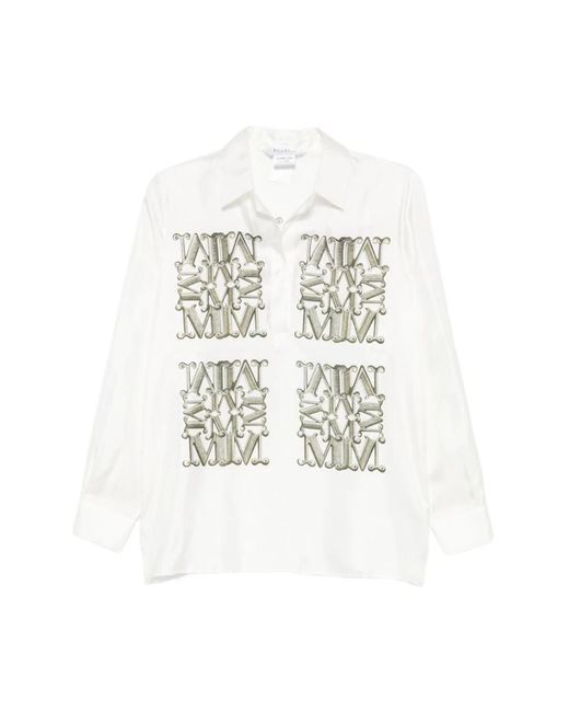 Blouses Max Mara de color White