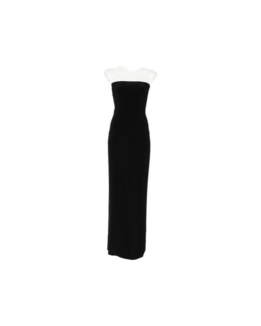 Norma Kamali Black Maxi Dresses