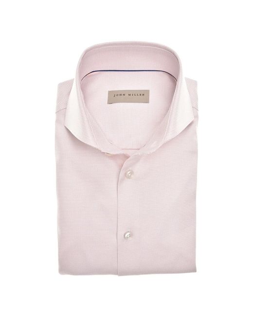 John Miller Pink Formal Shirts for men