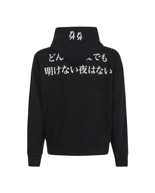 Hoodies di 44 Label Group in Black da Uomo