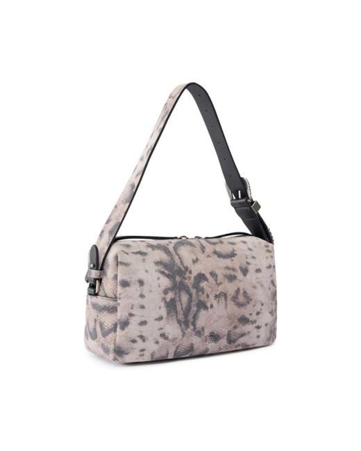 Pinko Gray Shoulder Bags