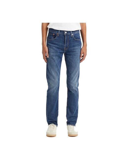 Levi's Jean 502 Taper in het Blue voor heren