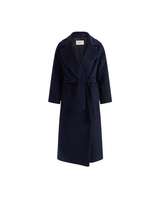 Weekend by Maxmara Tempera Jas in het Blue