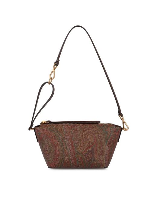 Etro Brown Shoulder Bags