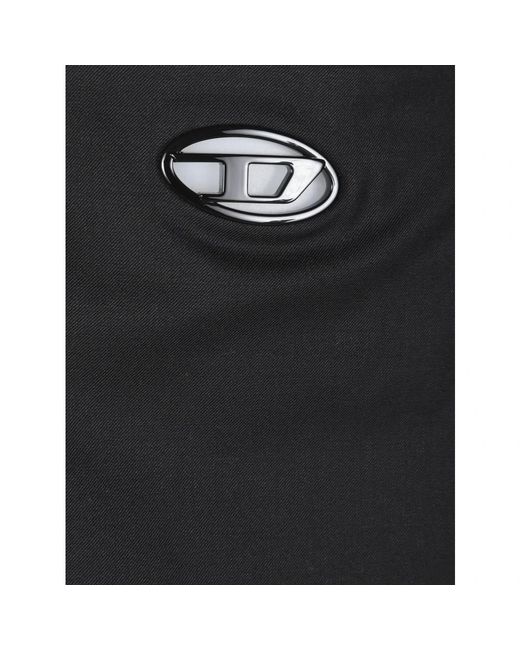 DIESEL Black Short Skirts