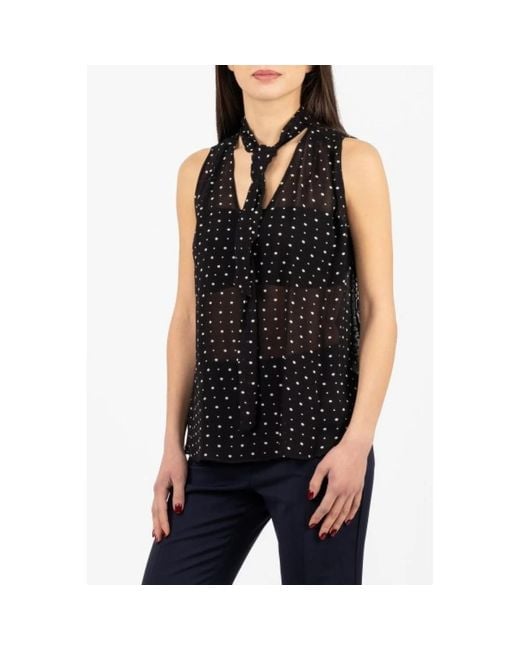 Hanita Black Blouses