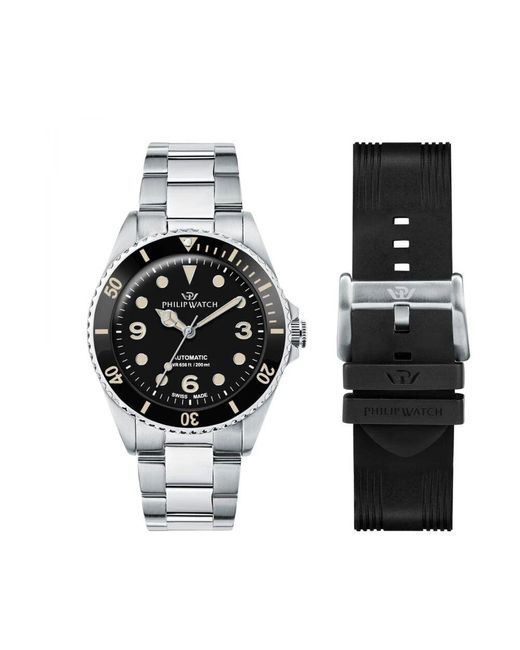 Watches di Philip Watch in Metallic da Uomo