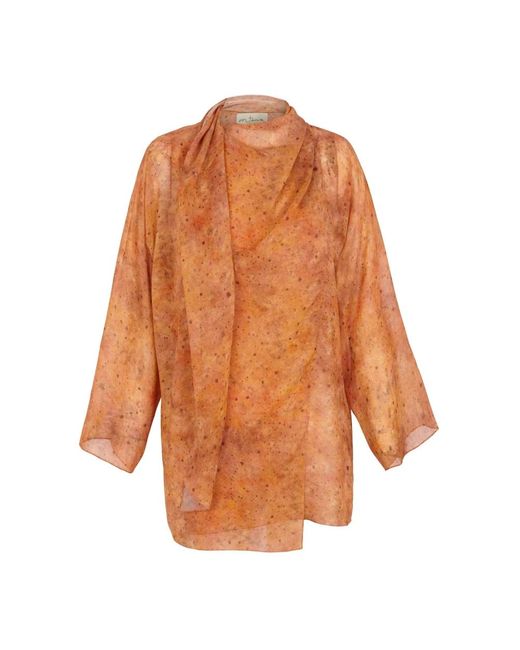 Blouses di Cortana in Orange