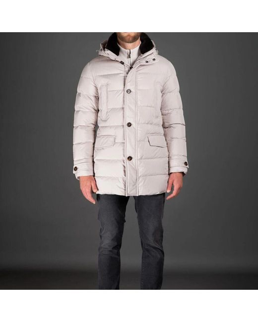 Down Jackets Moorer de hombre de color Gray