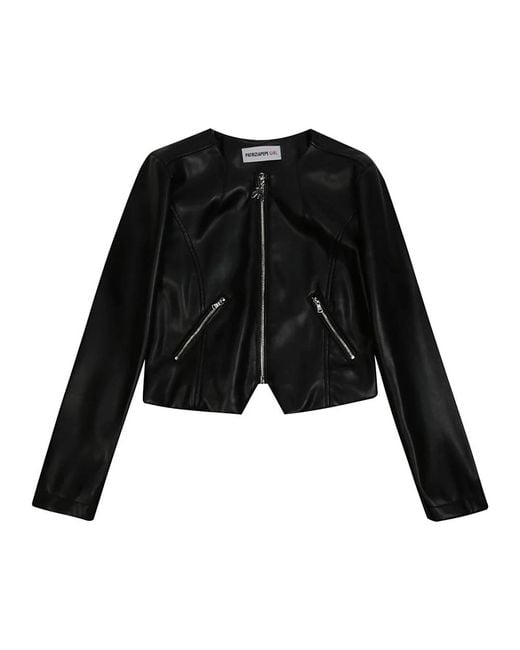 Patrizia Pepe Black Light Jackets