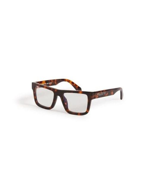 Havana blue block stile ottico 25 di Off-White c/o Virgil Abloh in Brown