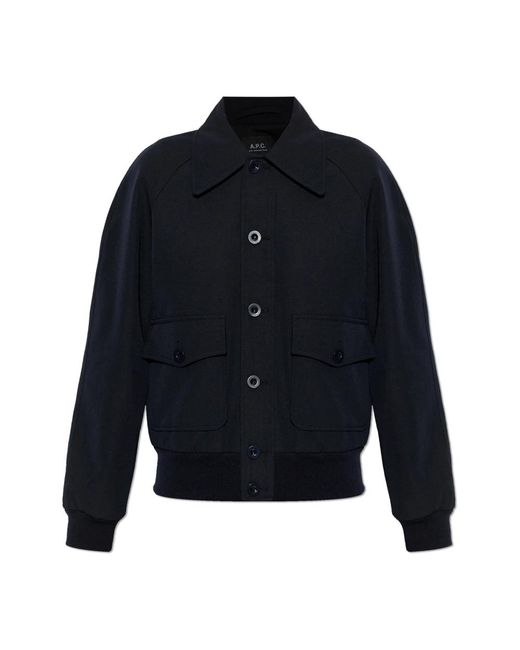 A.P.C. Blue Bomber Jackets