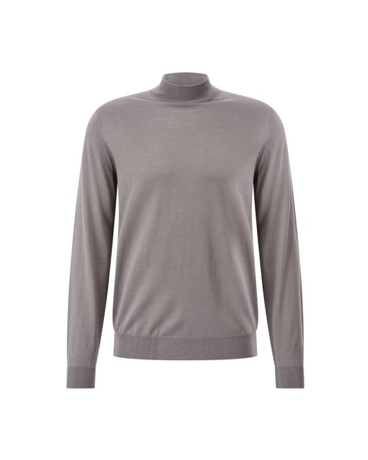 Lardini Gray Turtlenecks for men
