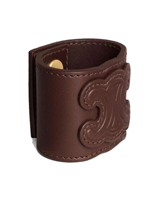 Bracelets Céline de color Brown