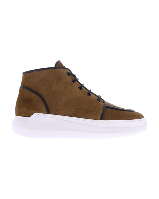 Giuseppe Zanotti Brown Lace-Up Boots for men