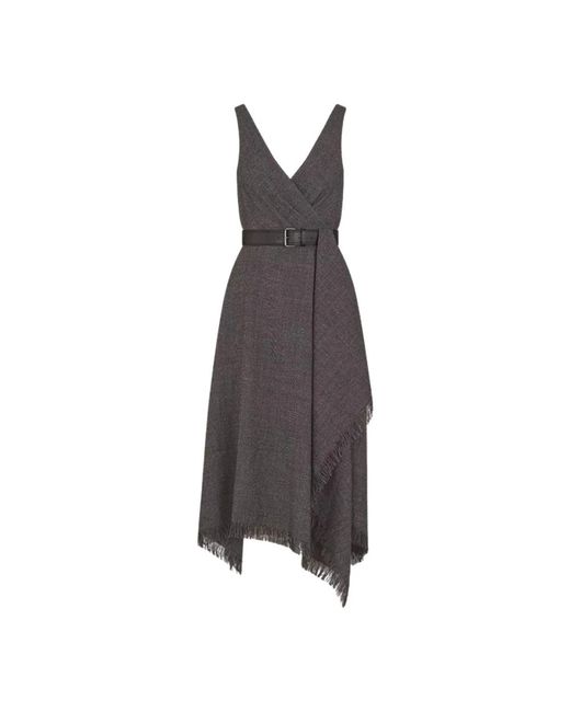 Dior Purple Midi Dresses