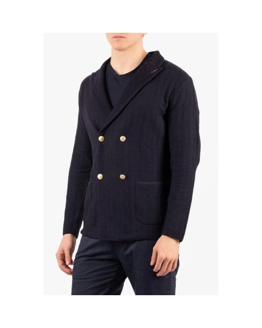 Paoloni Black Blazers for men