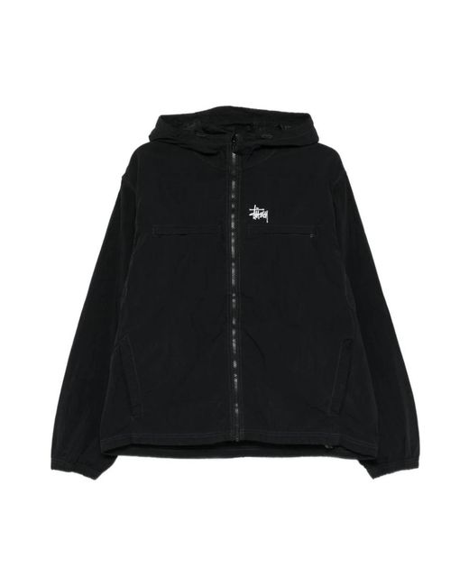 Stussy Black Zip-Throughs for men