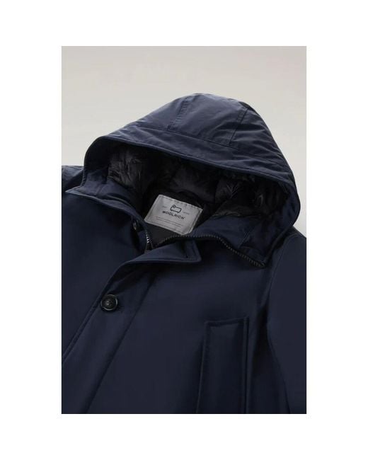 Arctic parka cappotto blu di Woolrich in Blue da Uomo