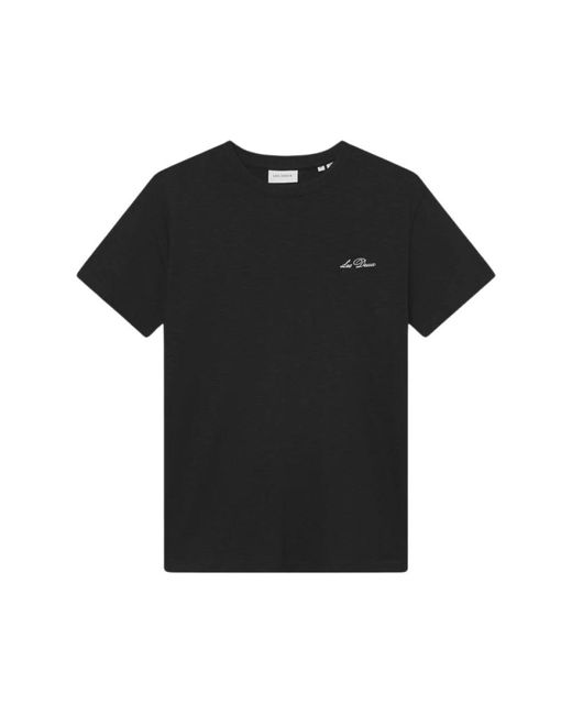 Les Deux T-Shirts in het Black voor heren