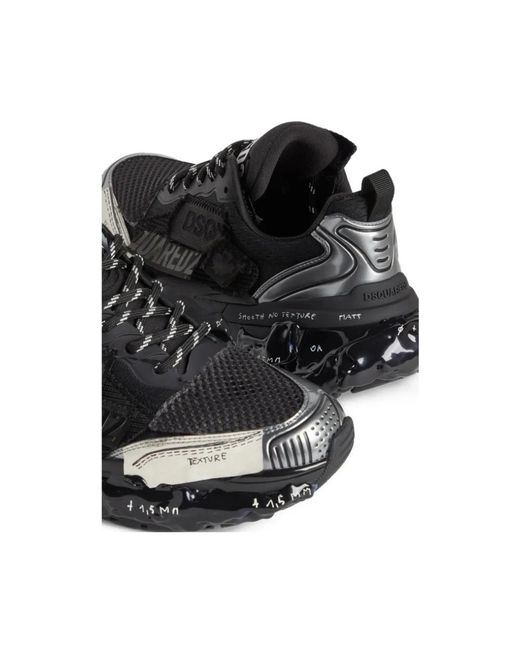 DSquared² Running Sneaker in het Black voor heren