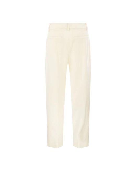Dondup Natural Straight Trousers for men