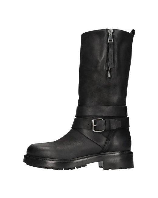 Strategia Black High Boots