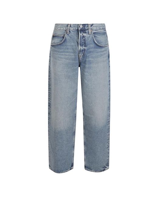Agolde Blue Straight Fit Jeans for men
