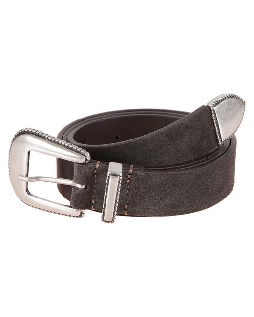 Dondup Belts in het Black voor heren