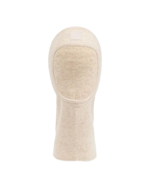 Acne Wollen Balaclava in het Natural