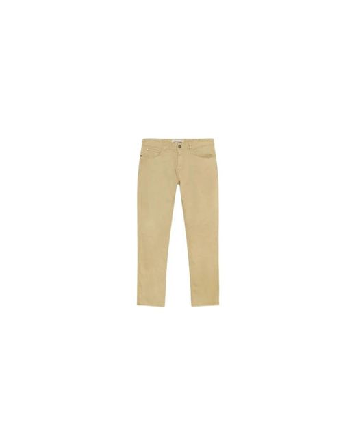 Trussardi Natural Slim-Fit Trousers for men