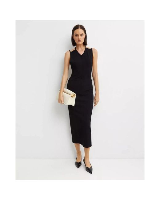 Khaite Black Party Dresses