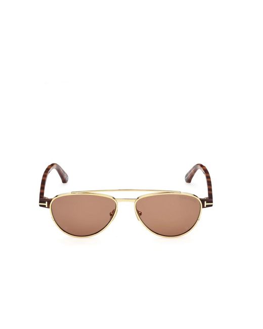 Tom Ford Brown Sunglasses for men
