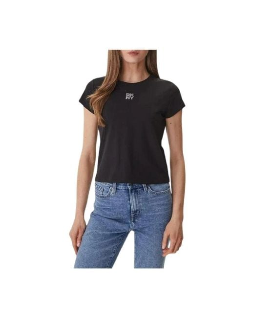 DKNY Black T-Shirts