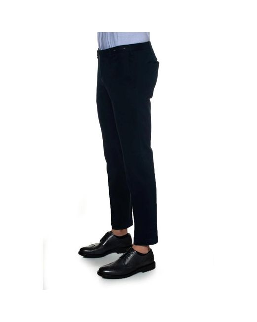 PT01 Blue Slim-Fit Trousers for men