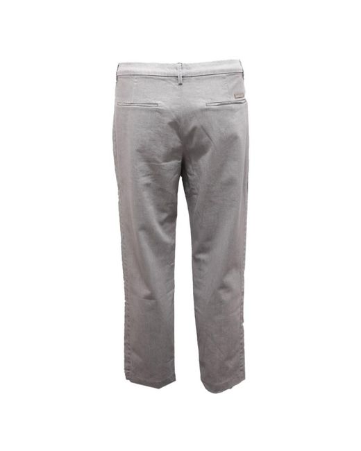 Paolo Pecora Gray Chinos for men