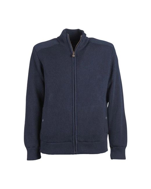 Cardigans Paul & Shark de hombre de color Blue