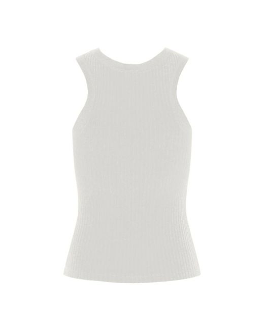 Jacqueline De Yong White Women's Tank-top