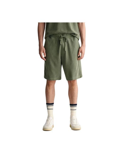 Gant Green Casual Shorts for men