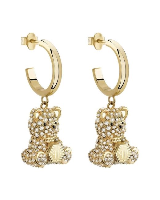 Philipp Plein Metallic Ohrringe