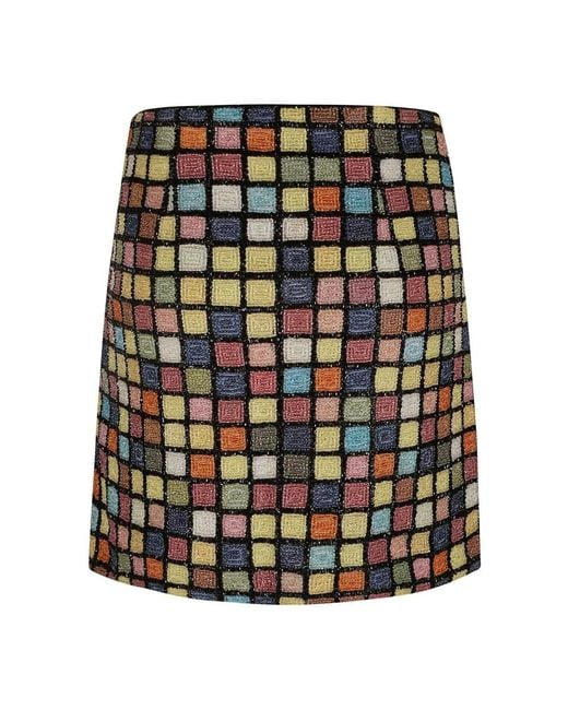 Staud Multicolor Short Skirts