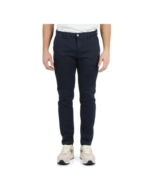 Replay Blue Chinos for men
