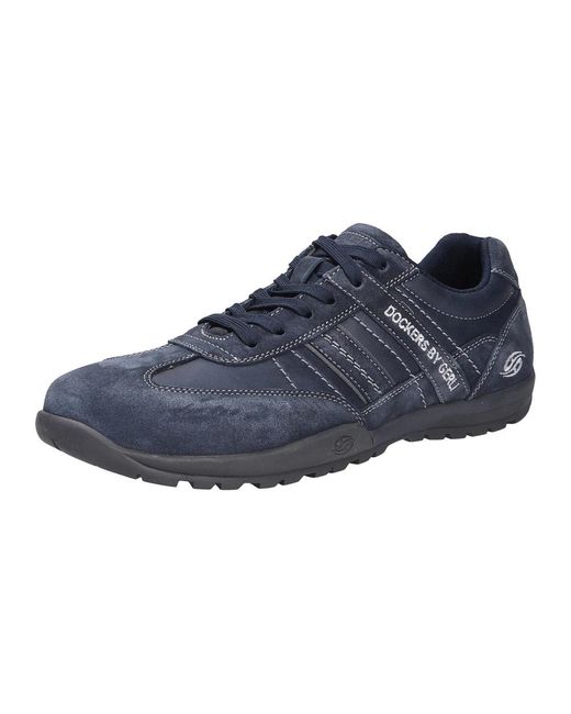 Dockers Suede Sneaker in Blue für Herren
