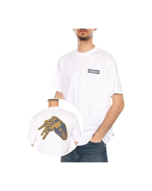 Dickies T-Shirts in het White voor heren
