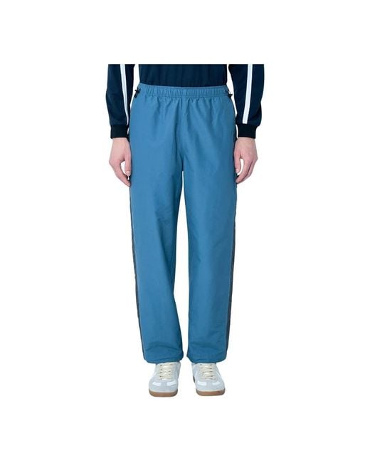 Thisisneverthat Straight Trousers in het Blue voor heren