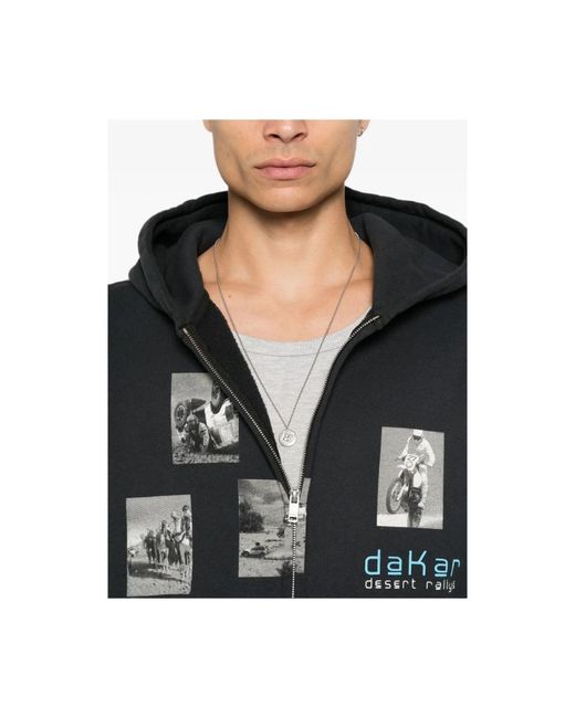Zip-Throughs Rhude pour homme en coloris Black