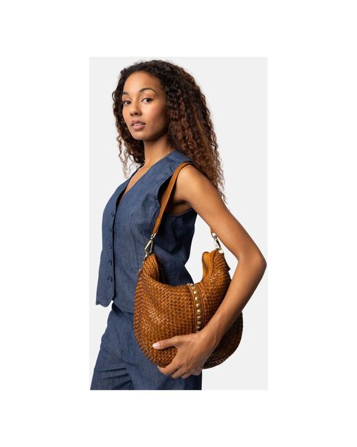 Re:designed Shoulder Bags in het Brown