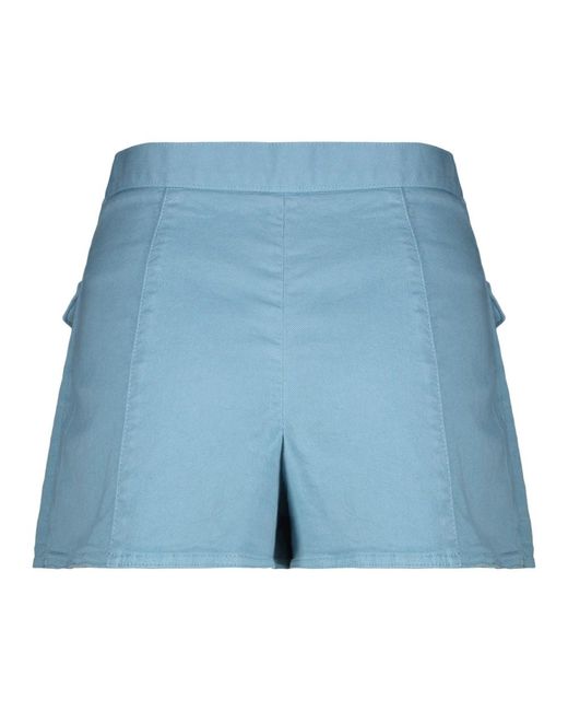 RED Valentino Blue Short Shorts