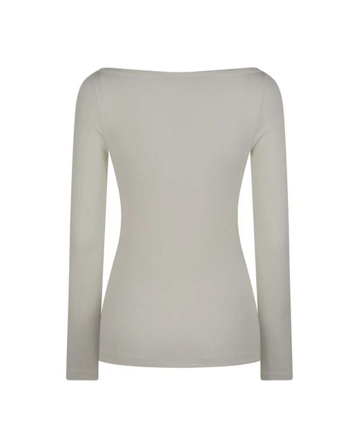 DIESEL Gray Long Sleeve T-Shirts