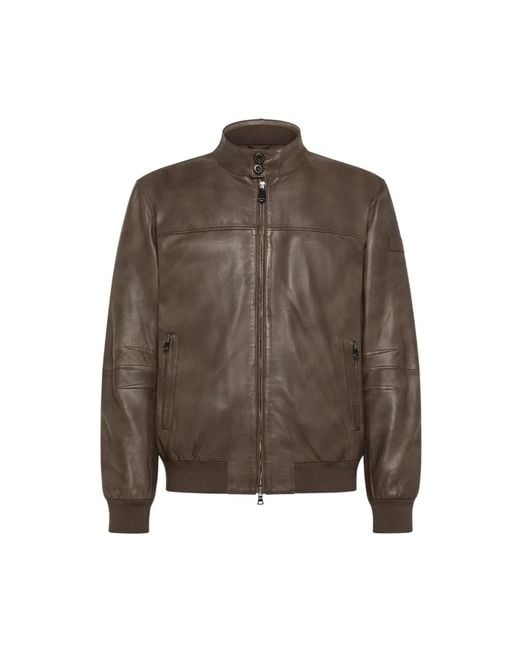 Peuterey Brown Light Jackets for men